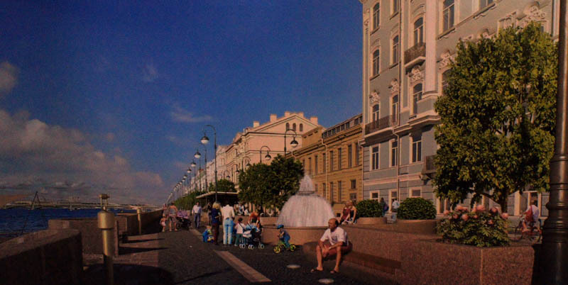 Дворцовая набережная, мастерская Литвиновых